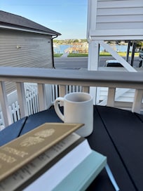 View from the side deck.