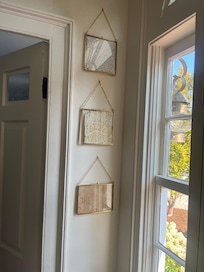 Framed original wallpaper.