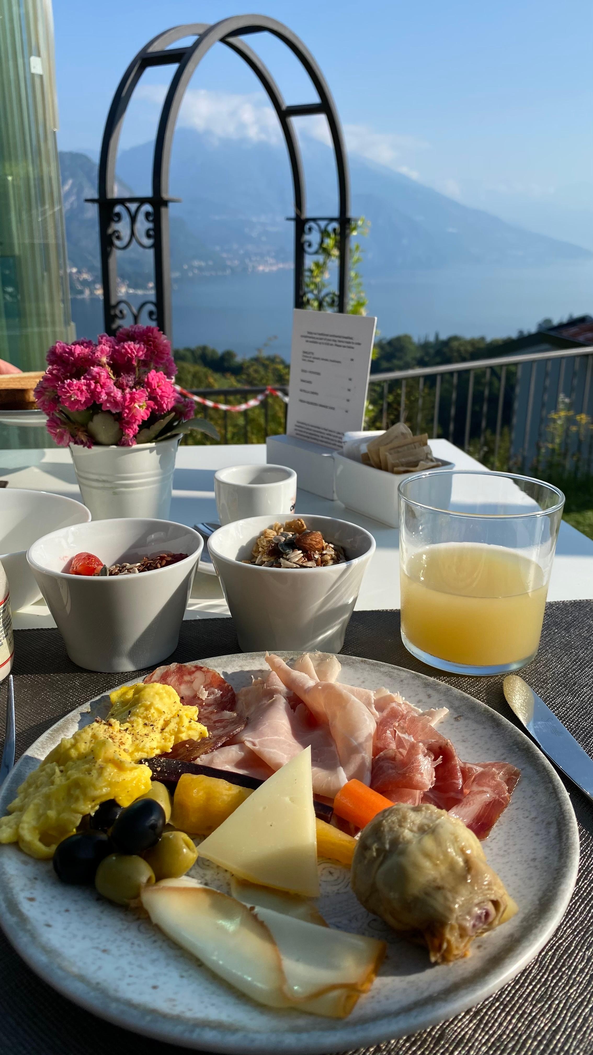 Breakfast and the view!!!!