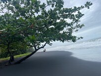Nearby Black Beach (Playa Negra)