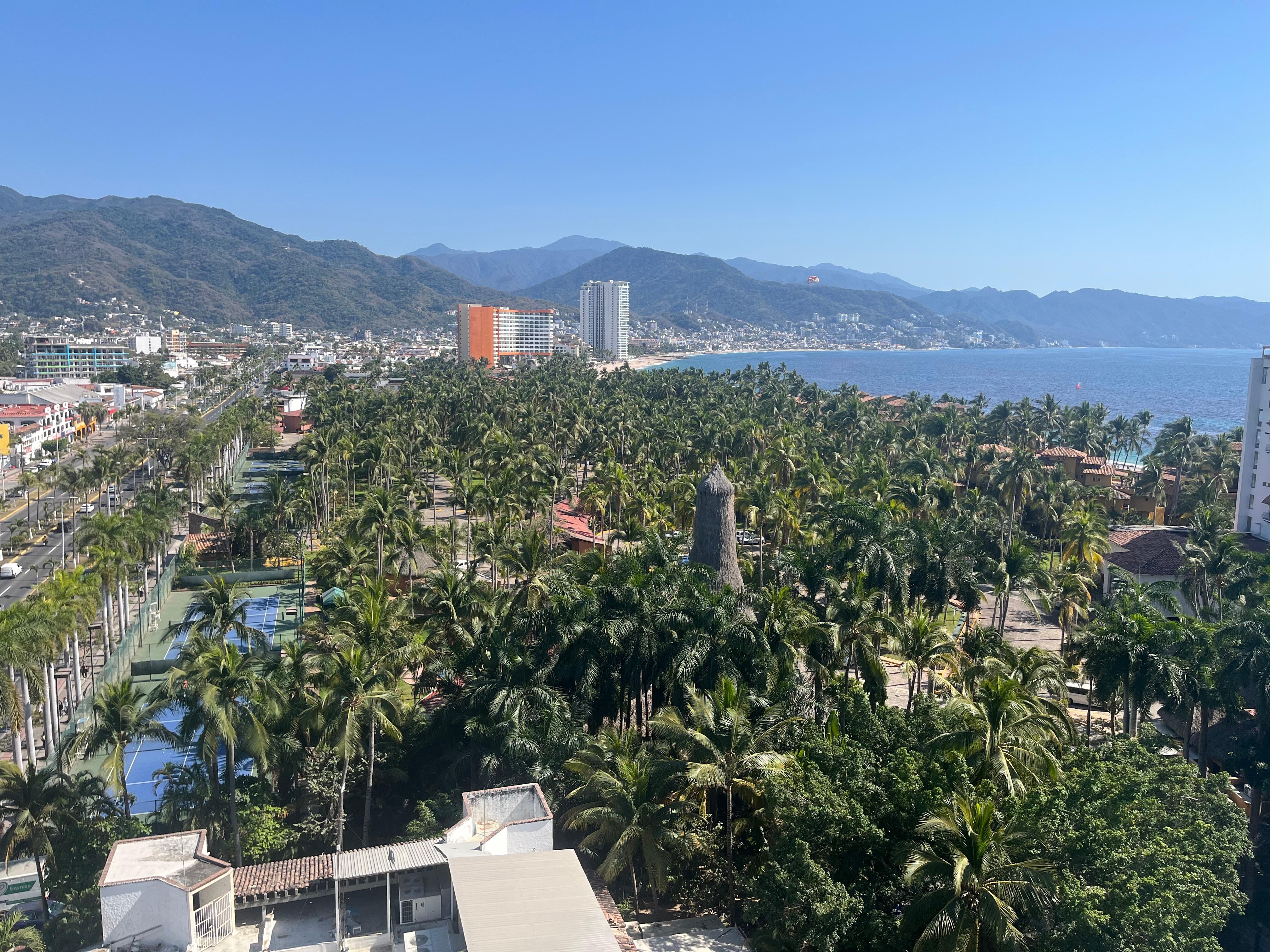 View from hotel room