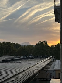 View from condo at sunrise