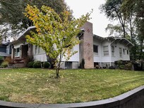 Outside of home from the street corner.