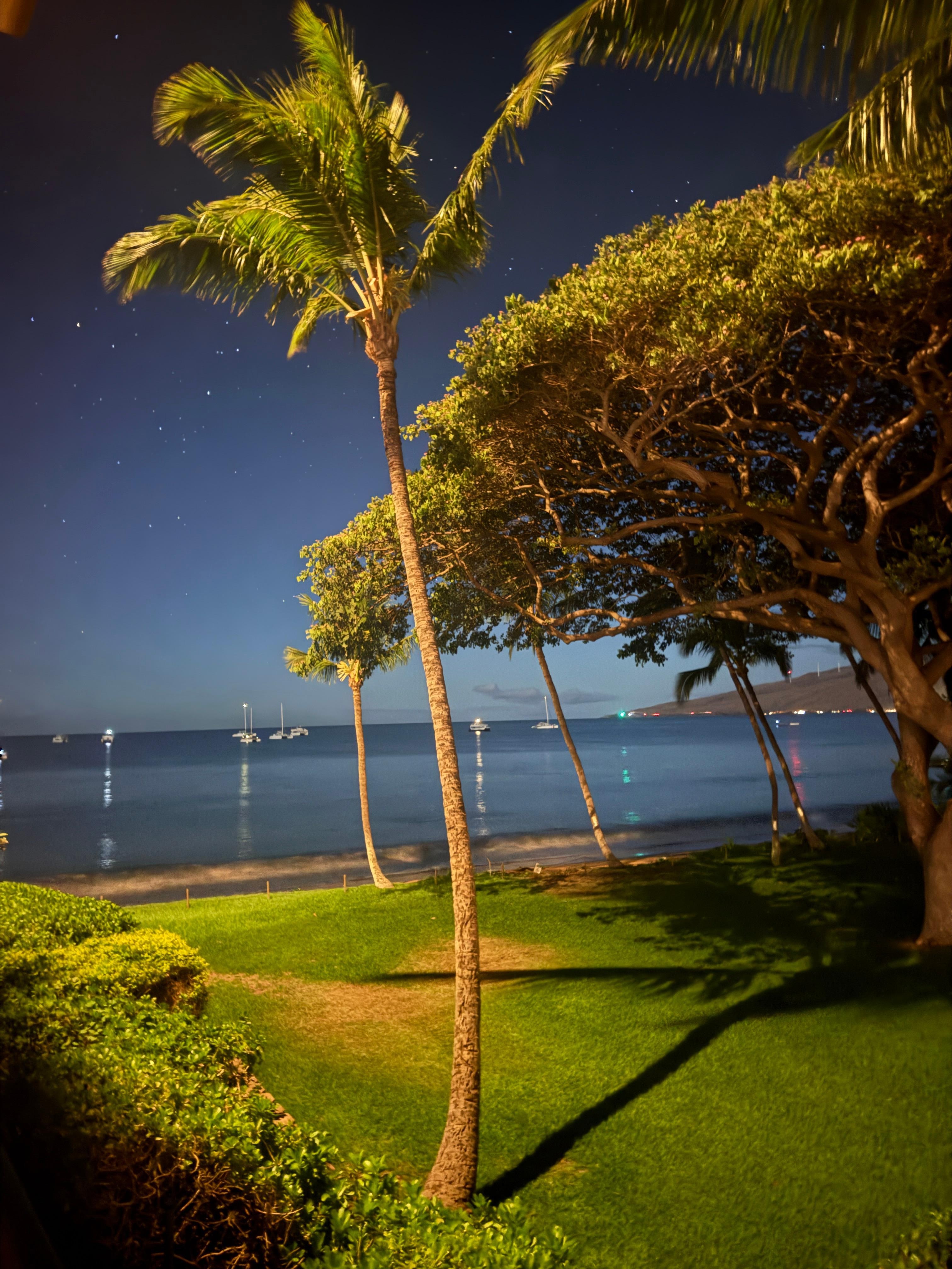Night time from the Lanai