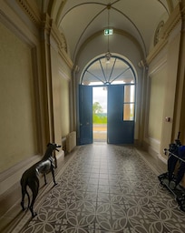 The Front Entry at Rockhill House