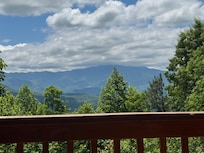 View from the hot tub