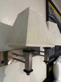 Dust on lamp