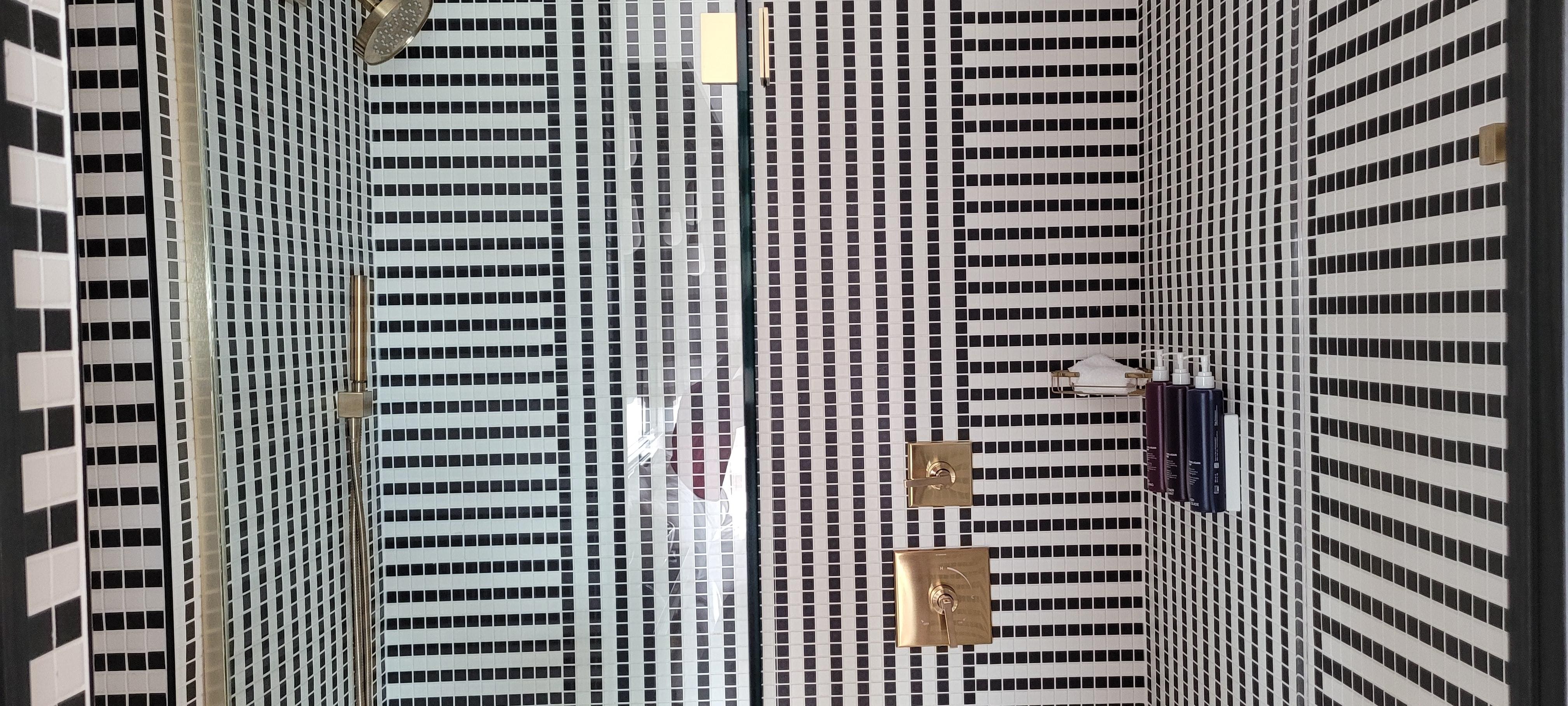 Exquisite tiled shower