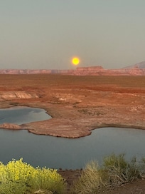 Full moon over Lake Powell
