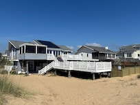 House coming back from the beach