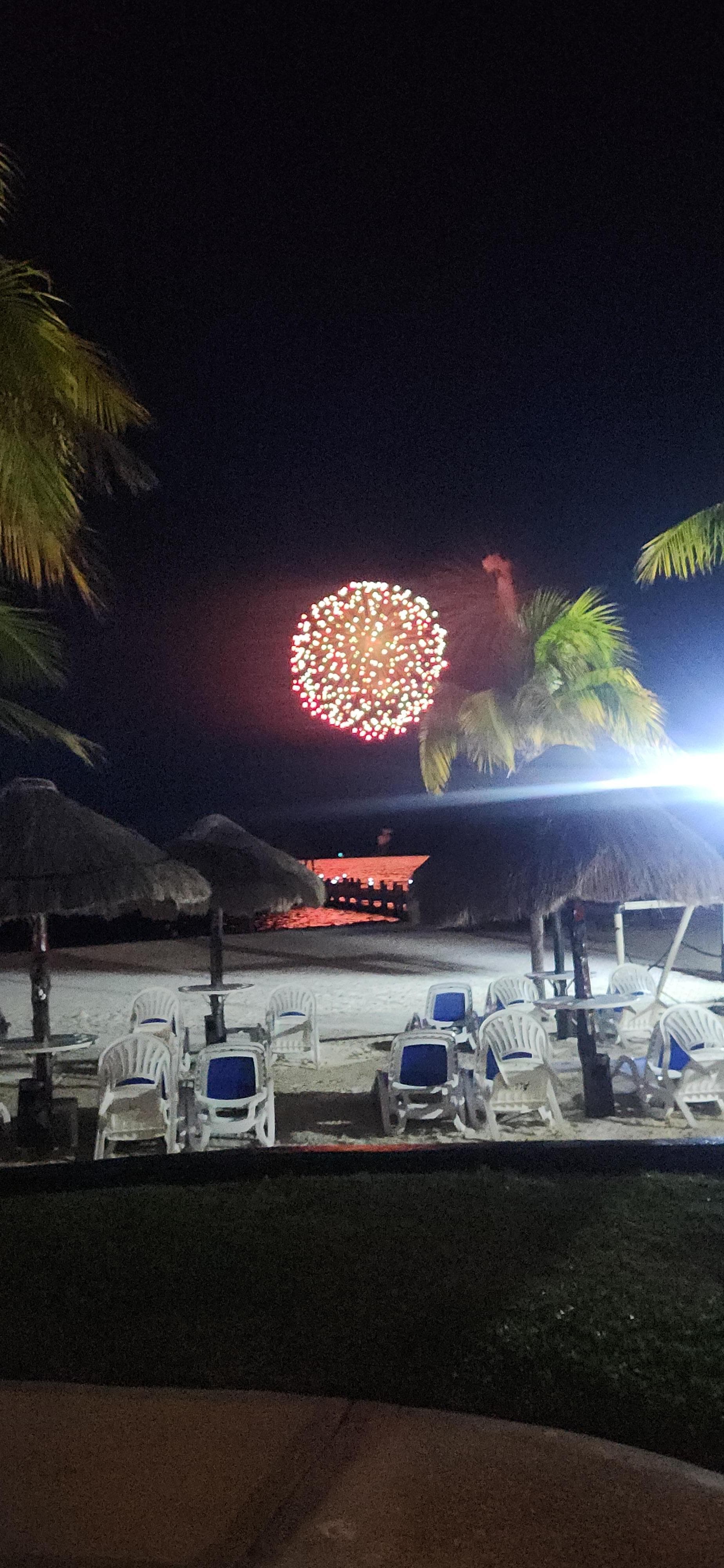 Fireworks just for us!