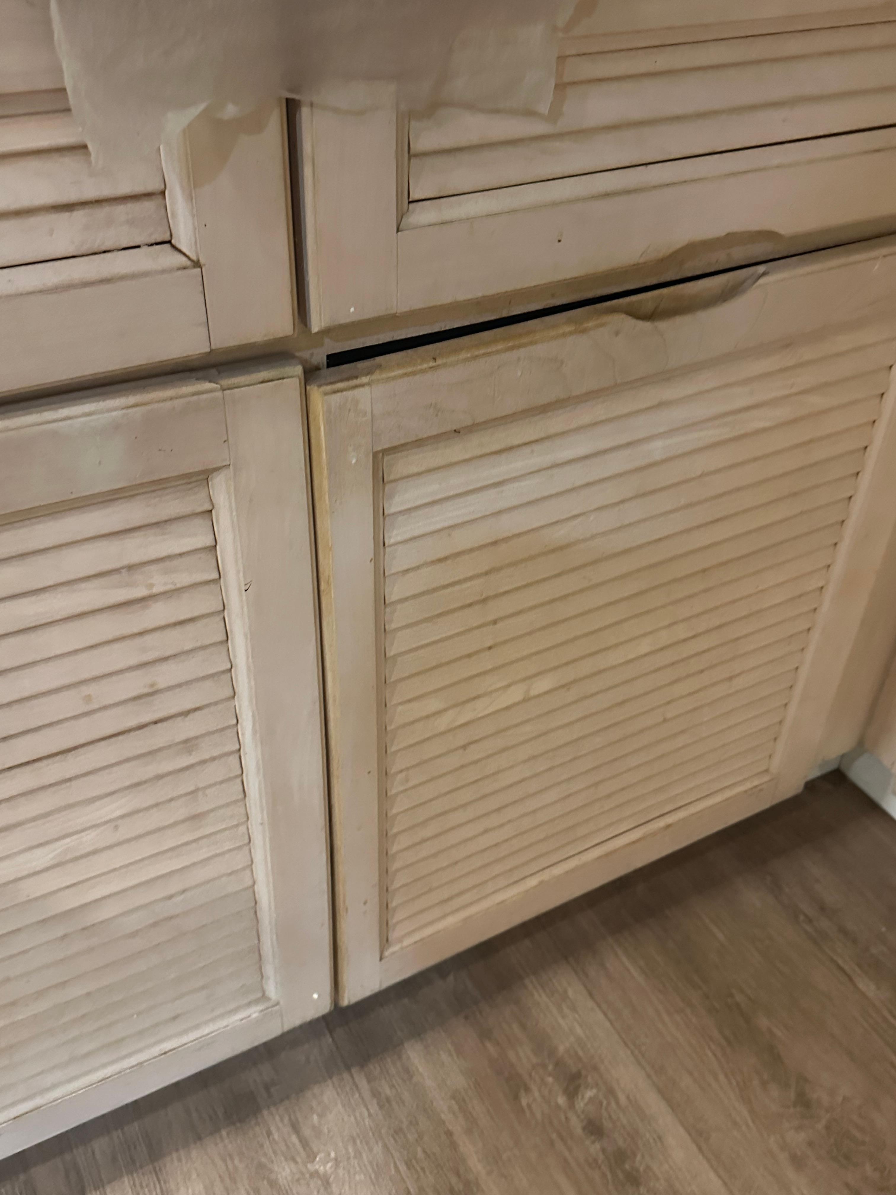 Kitchen cabinets. 