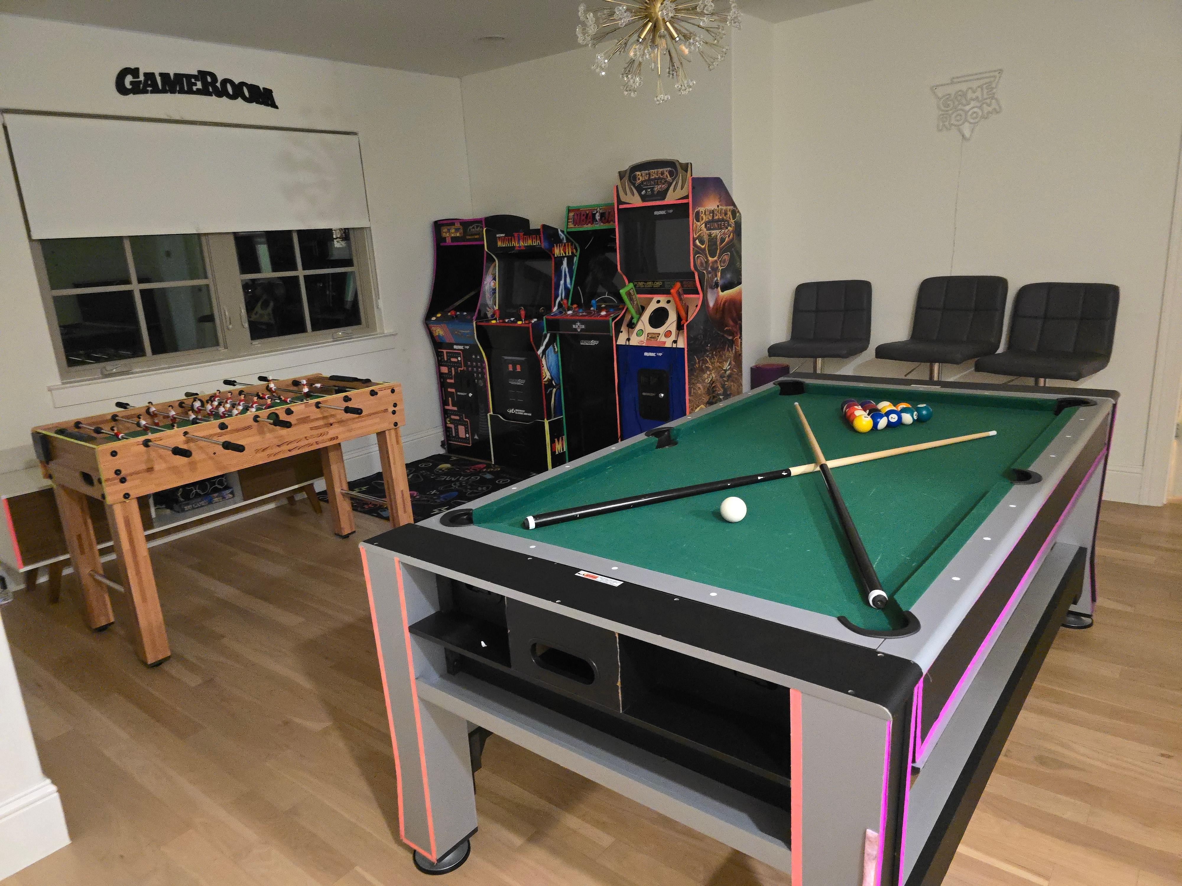 Fun games to play. Board games and light weights available.