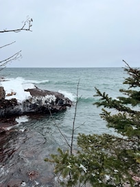 View of the lake from property