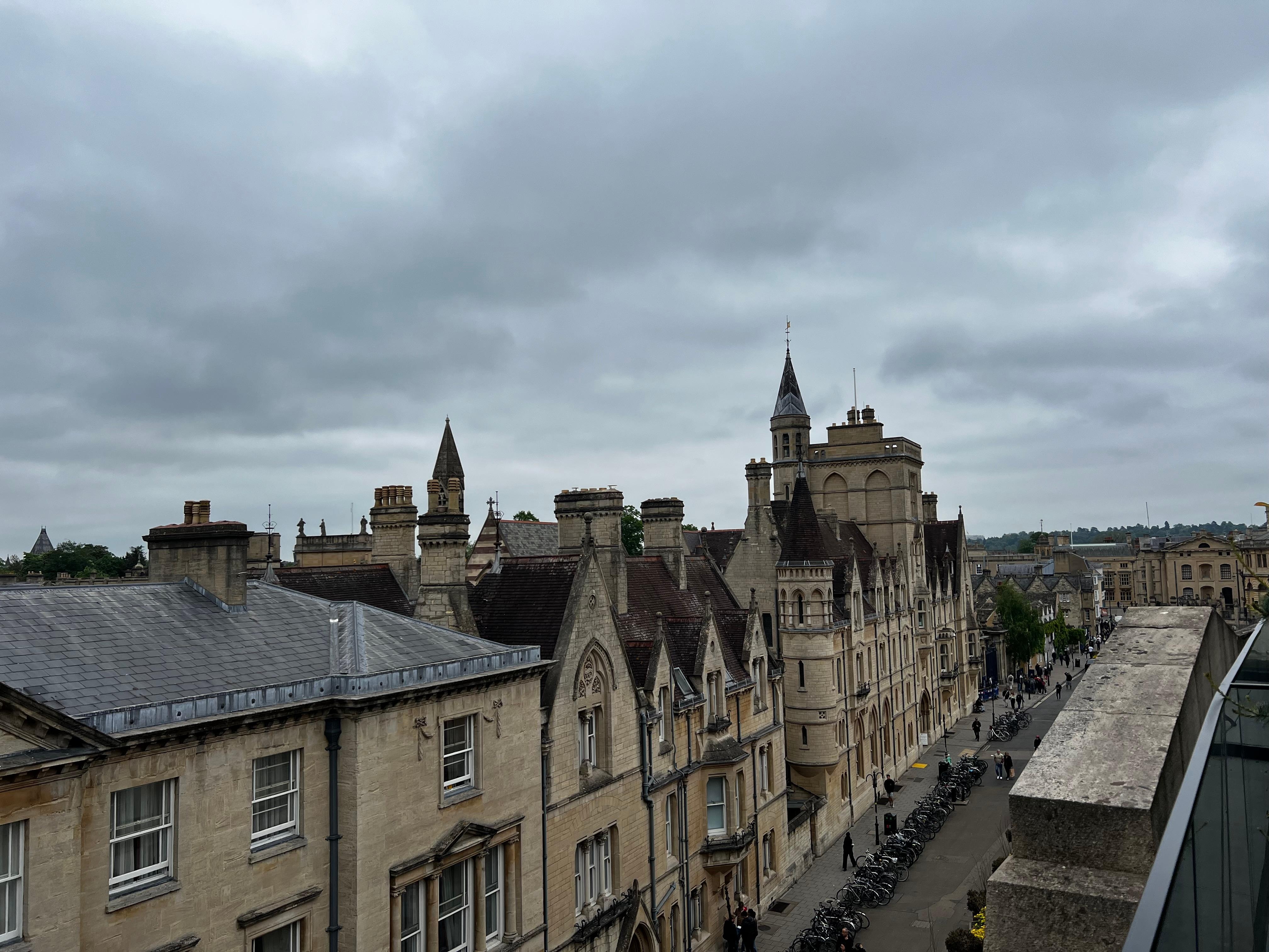 View from room 405. 