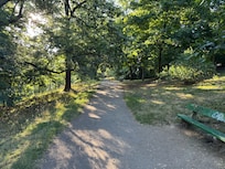 Beautiful park close to the hotel