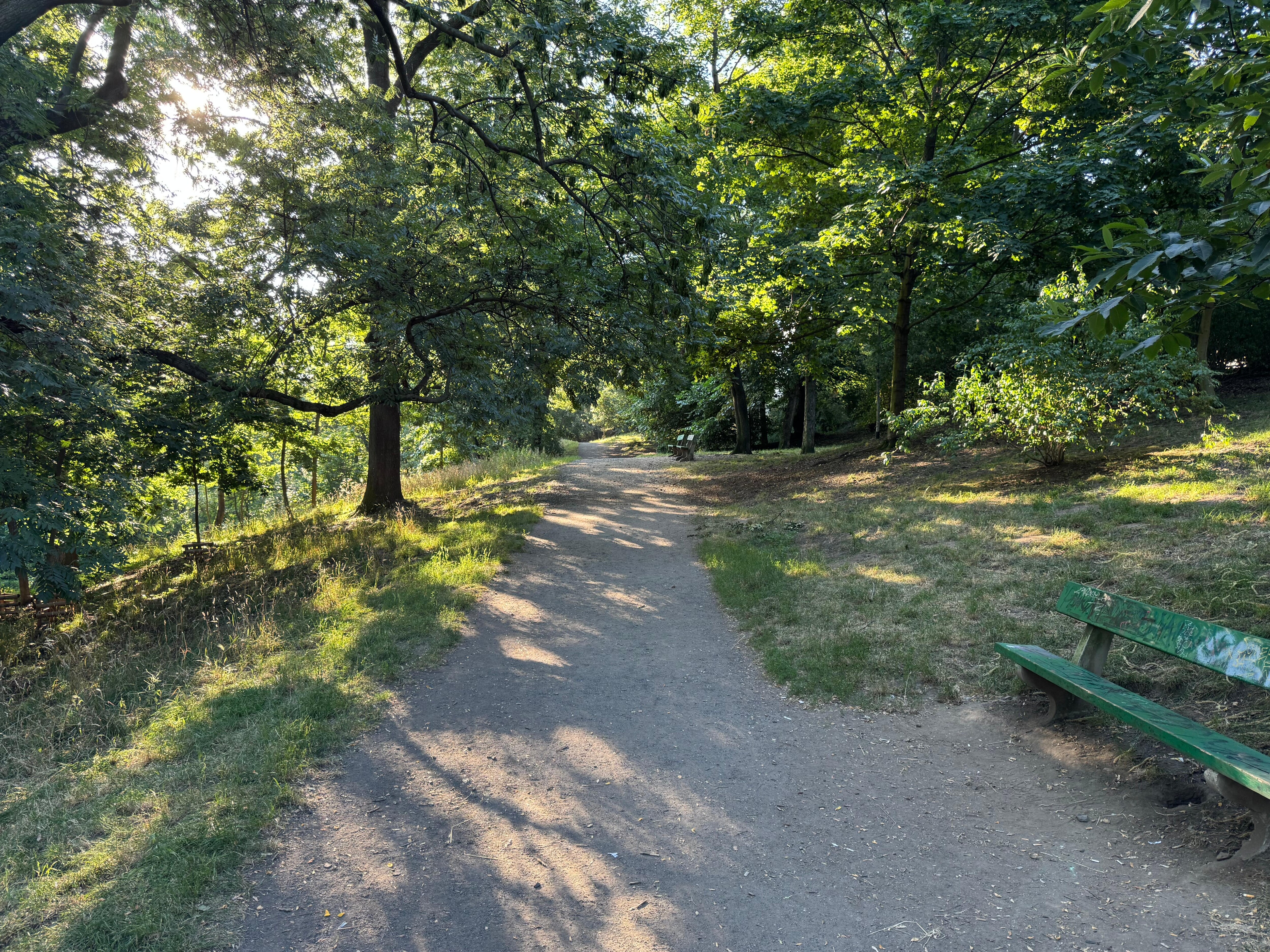 Beautiful park close to the hotel