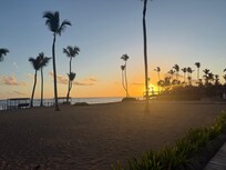 Sunrise at the hotel