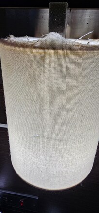 both lampshades were ripped