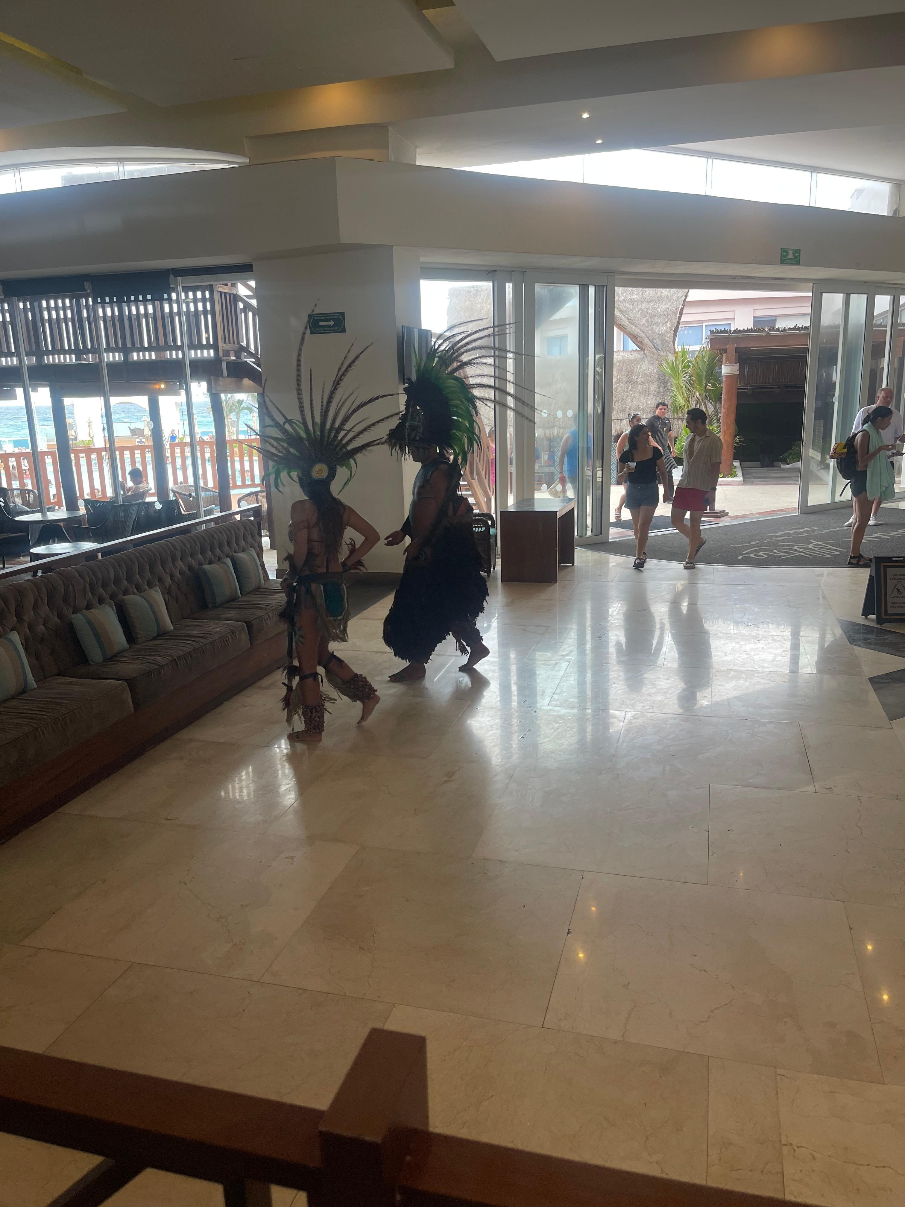 Lobby entertainment