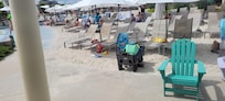 At the wave pool