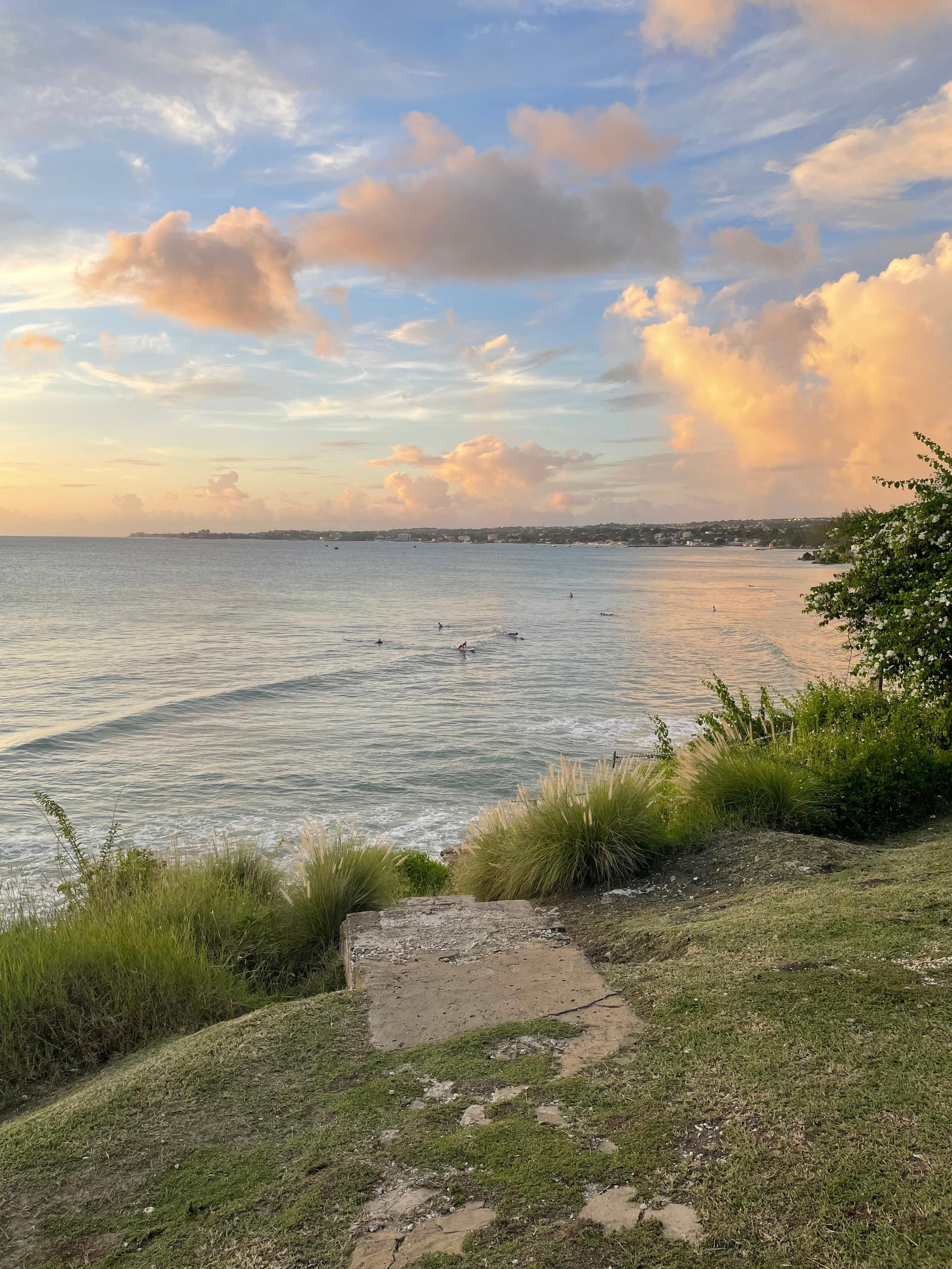 Freights bay. 5 minute stroll away.