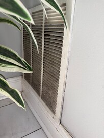Filthy air vent