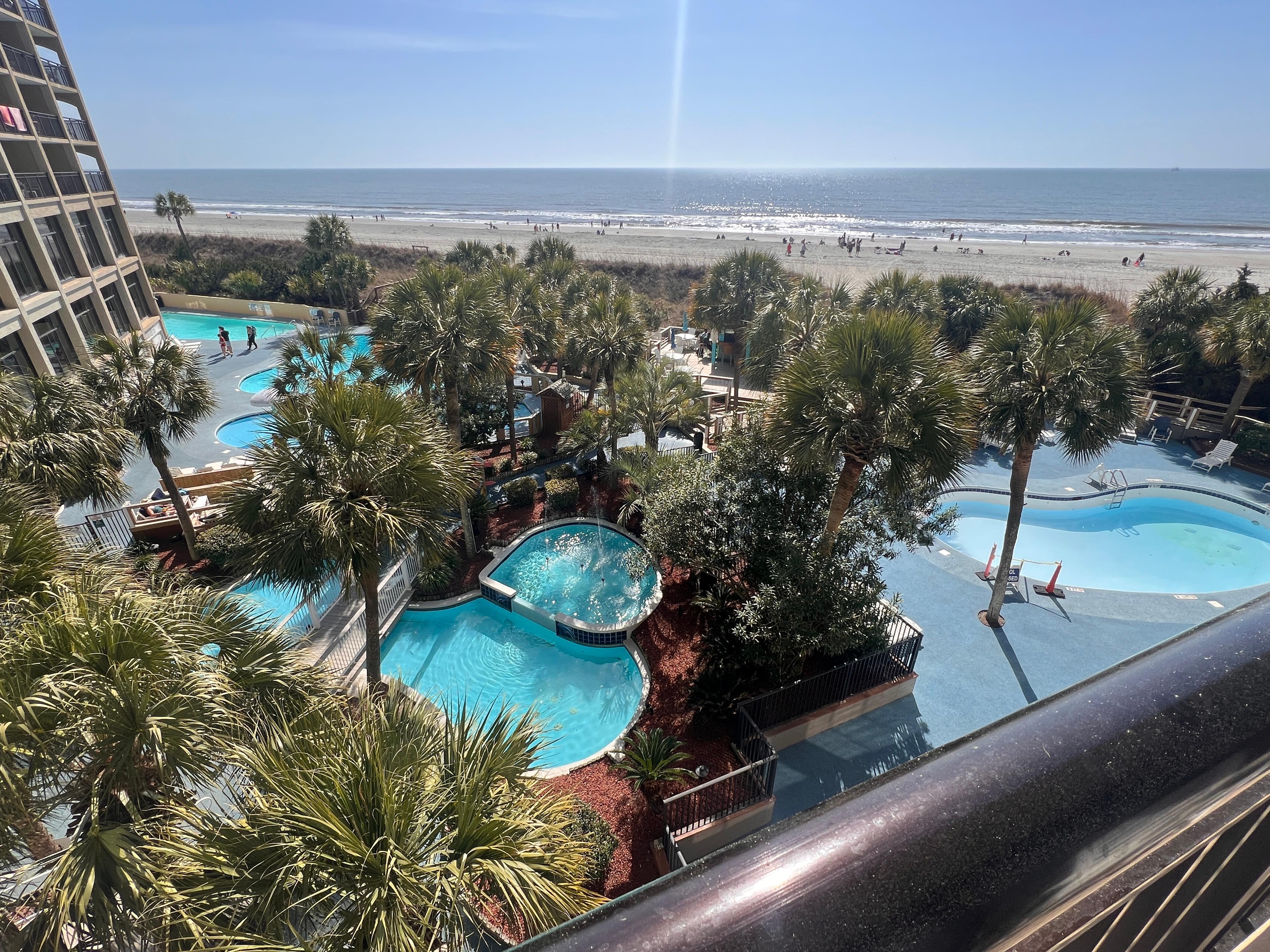  View from the balcony 