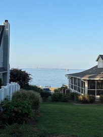 Our view from the back deck.