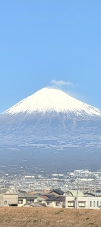 Fuji during Shinkansen ride