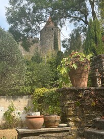 Great view from our garden terrasse.