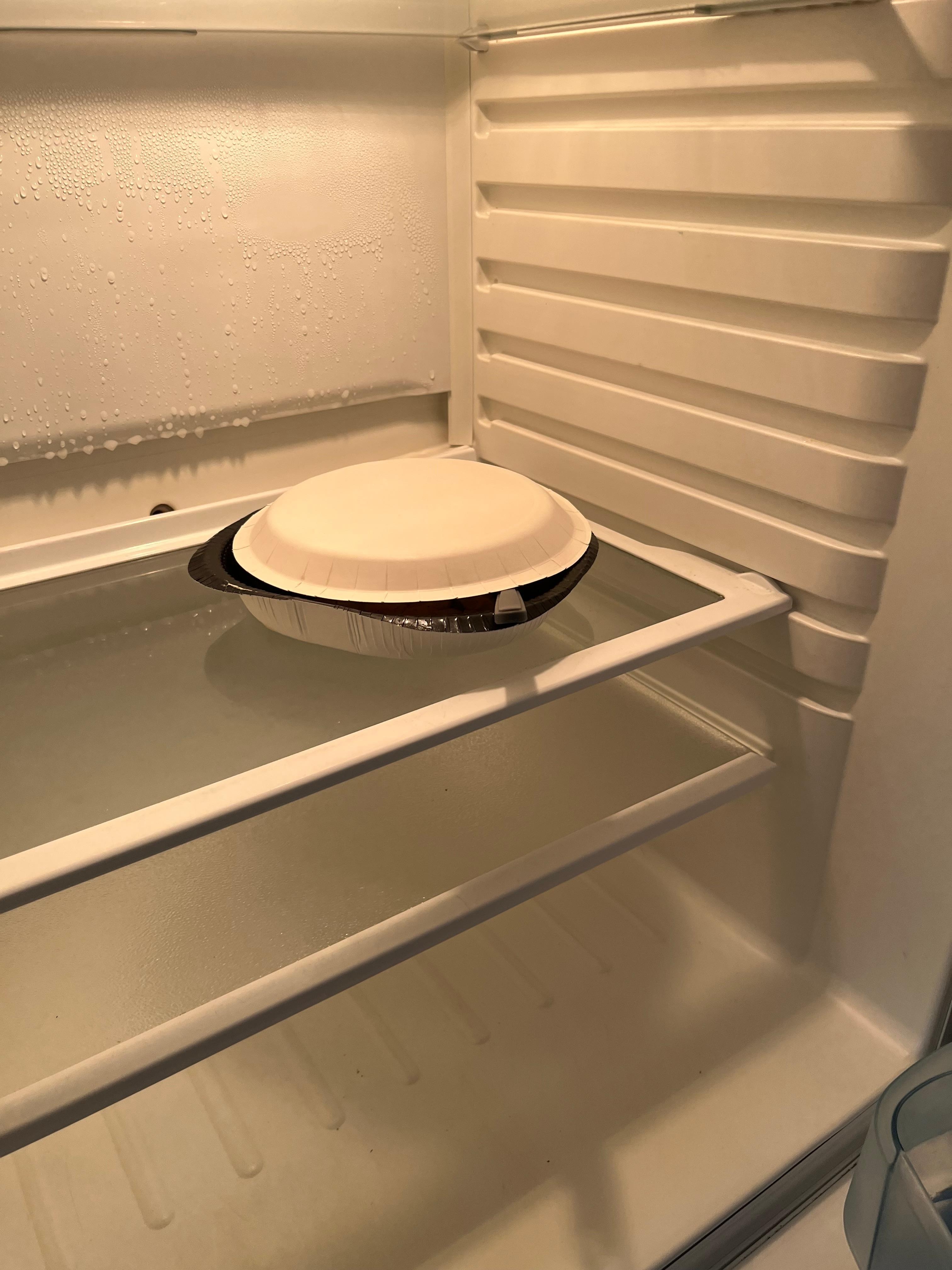 Gammalt mat i kylskåpet 