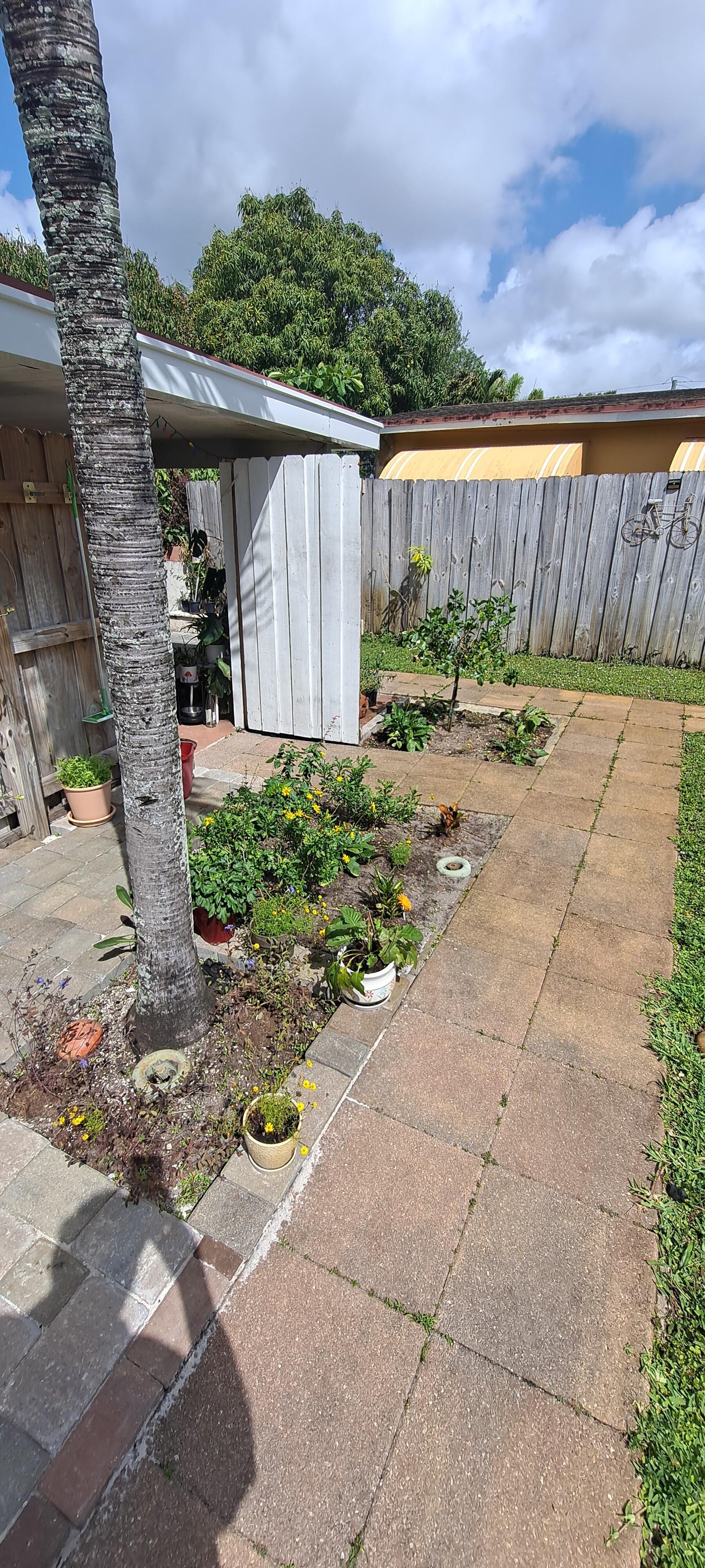 Inside entrance gate