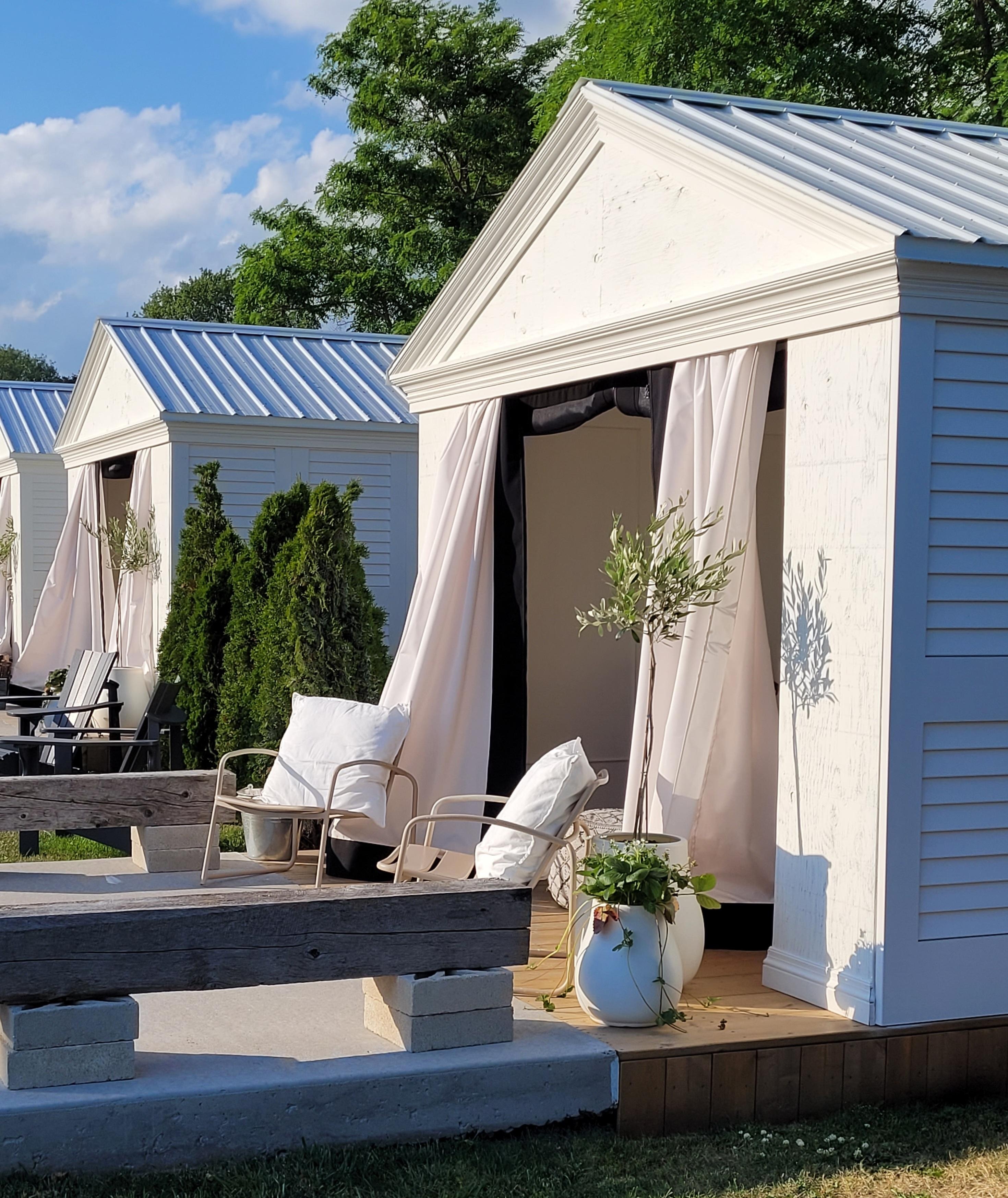 Cabanas for rent