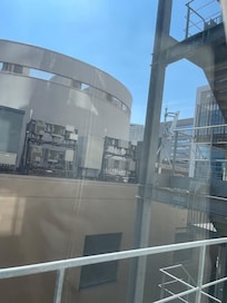 景色は楽しめませんでした…