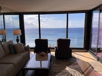 Relaxing chairs inside