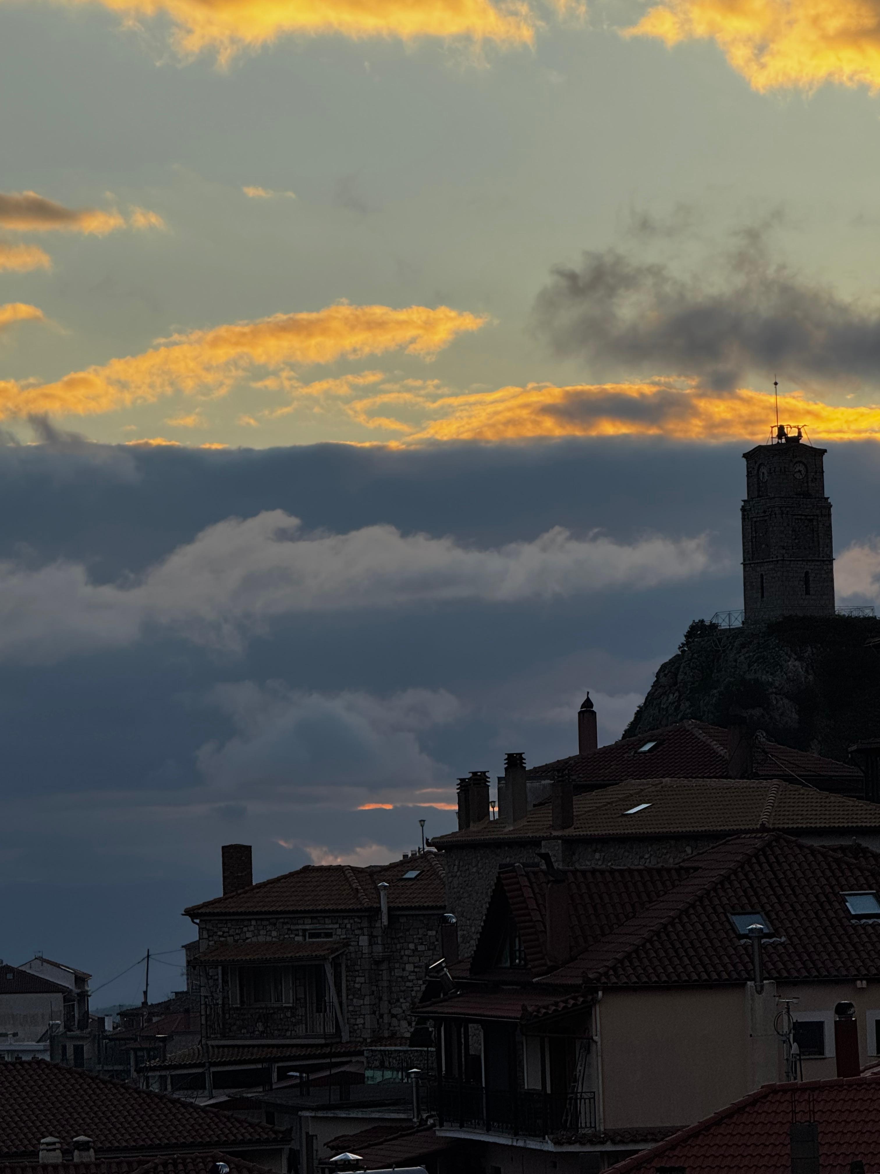 View from our balcony 