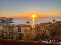 Sunrise from the condo balcony