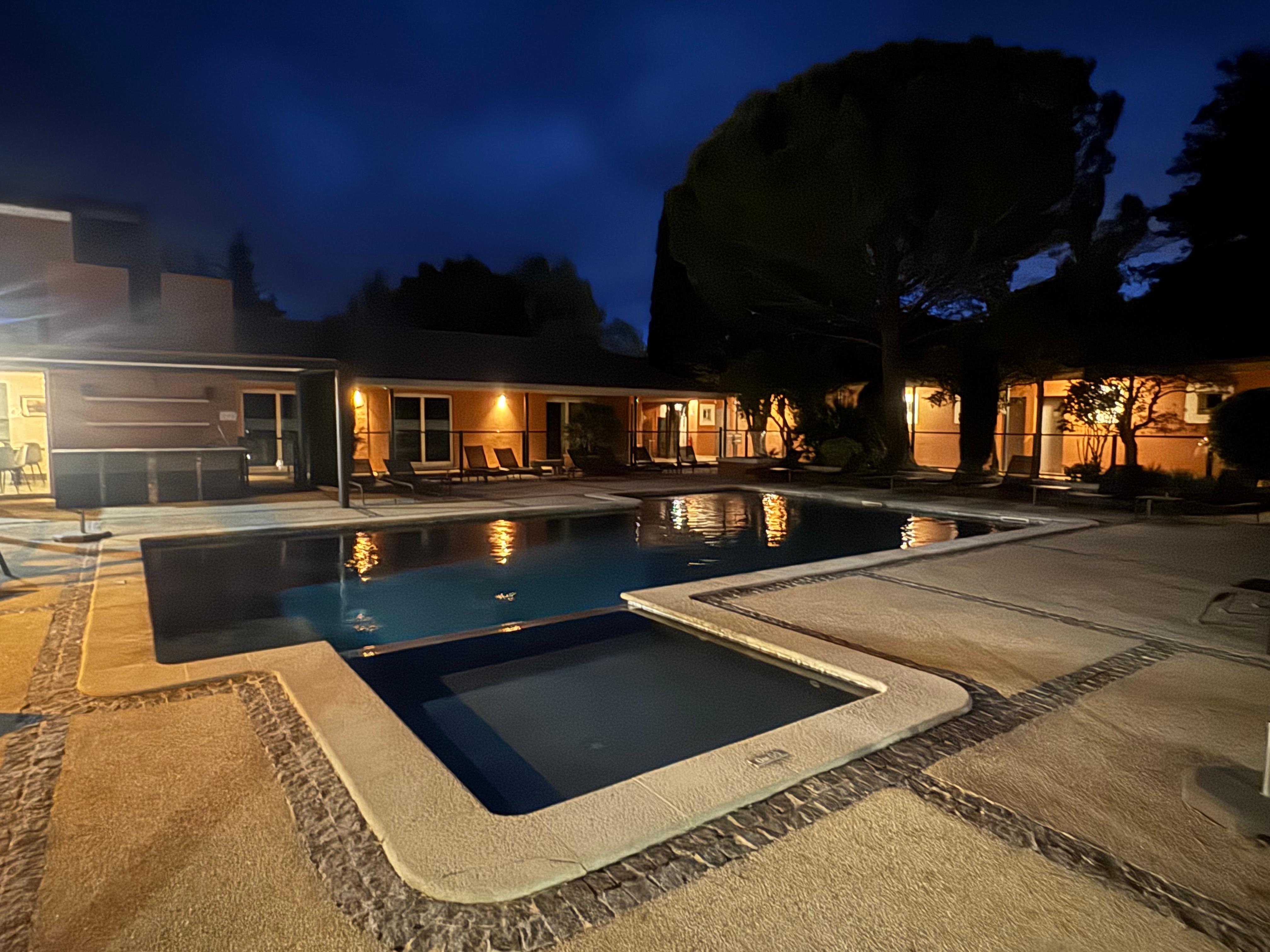 Vue seconde piscine 