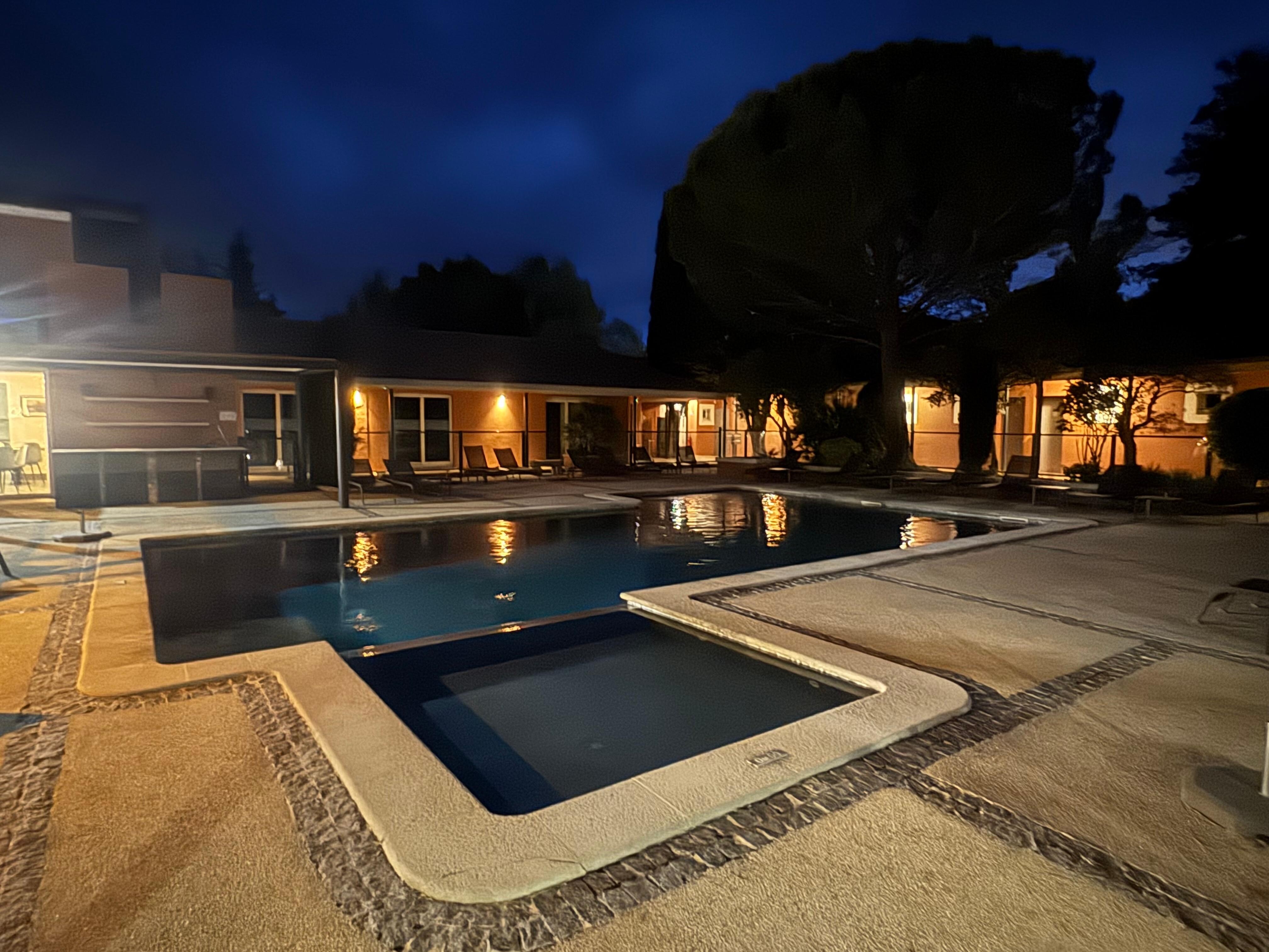 Vue seconde piscine 