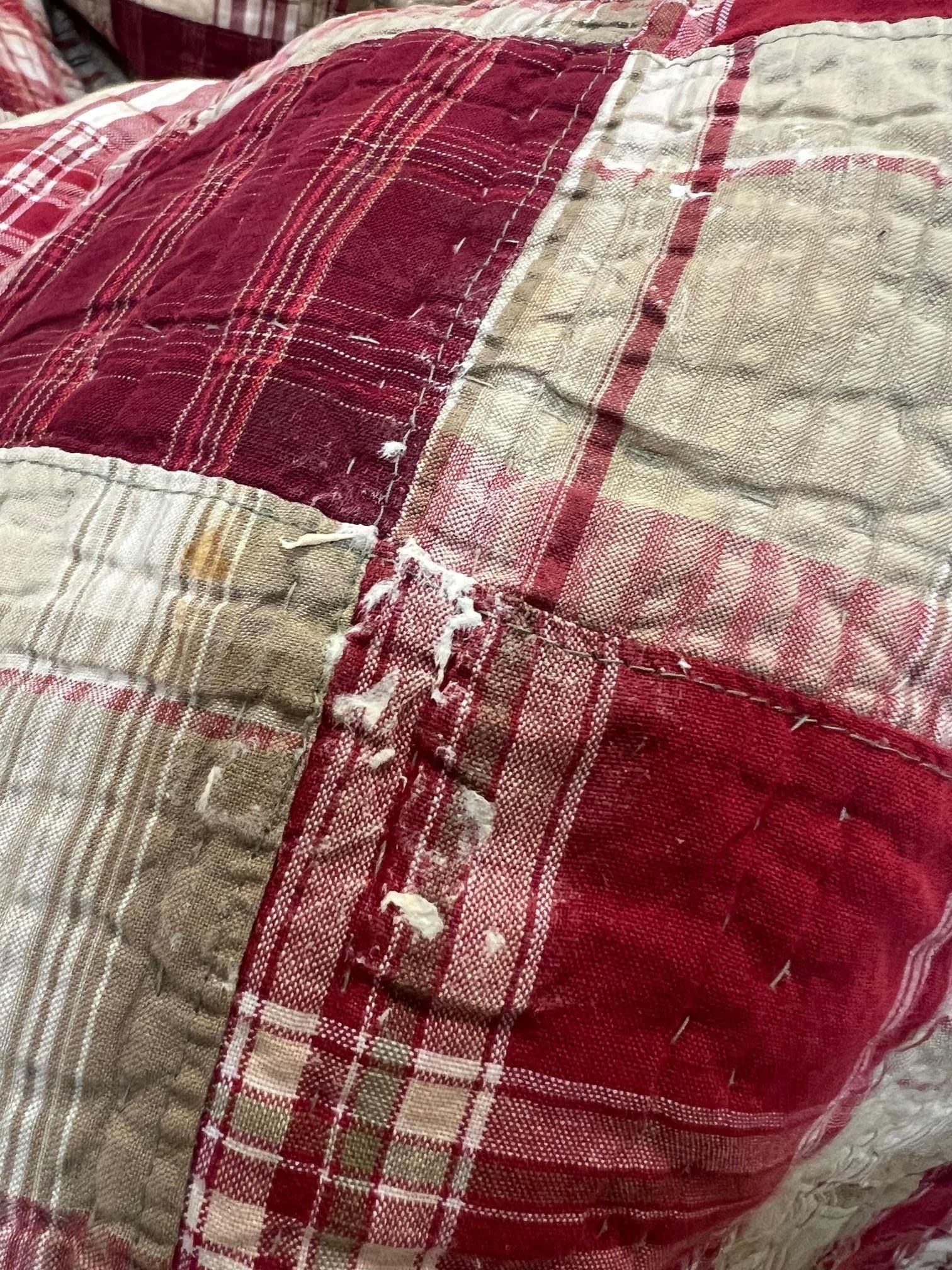 bodily fluids on bedding 