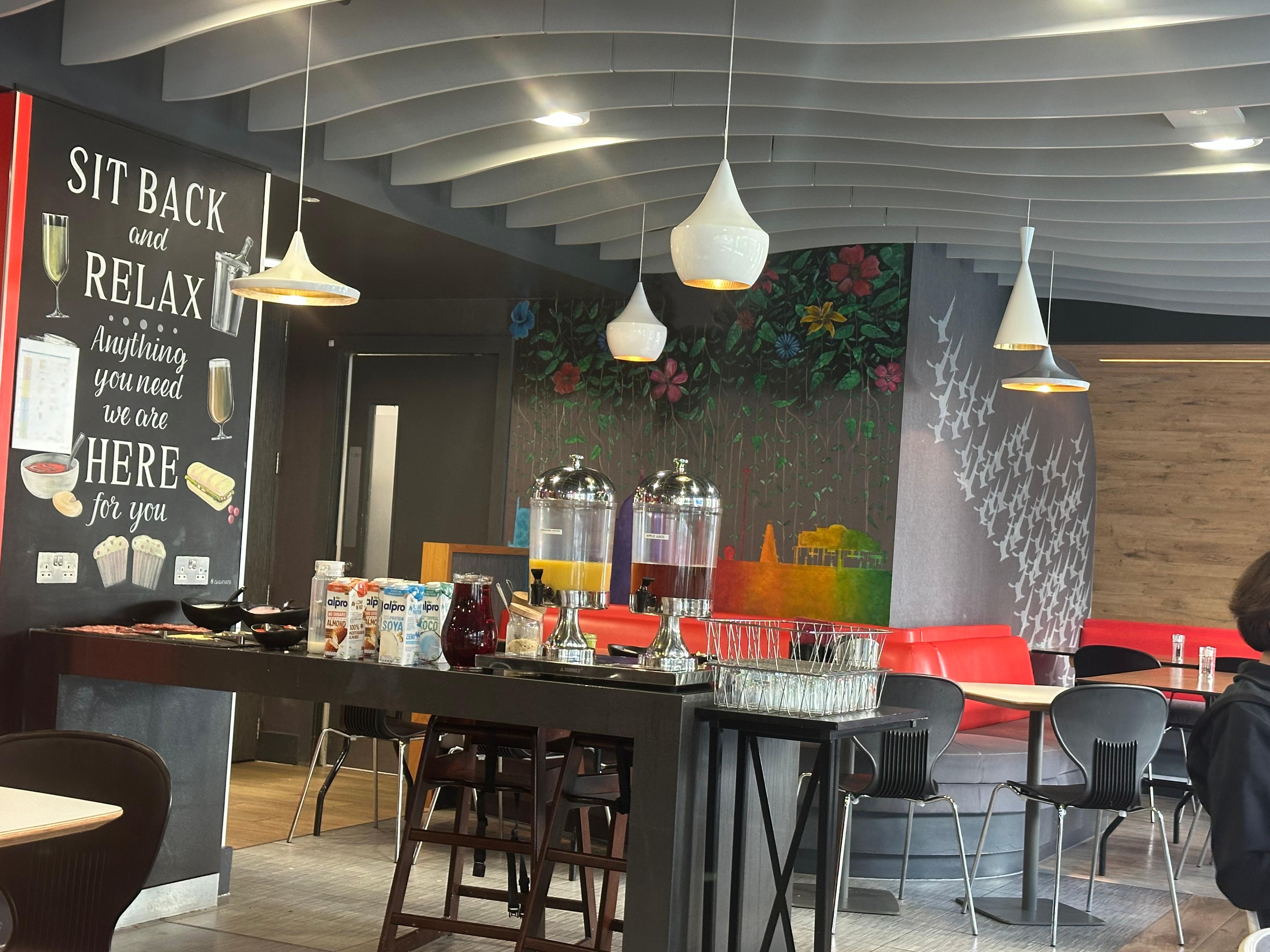 Breakfast area was welcoming and clean