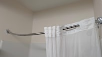 Loose, falling shower rod.