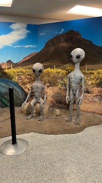 Museum was a little silly but has a TON of real research around UFOs and extraterrestrial life. Super cool!