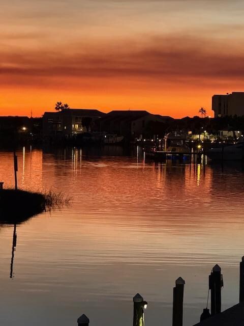 Sunset from your personal patio