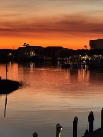 Sunset from your personal patio