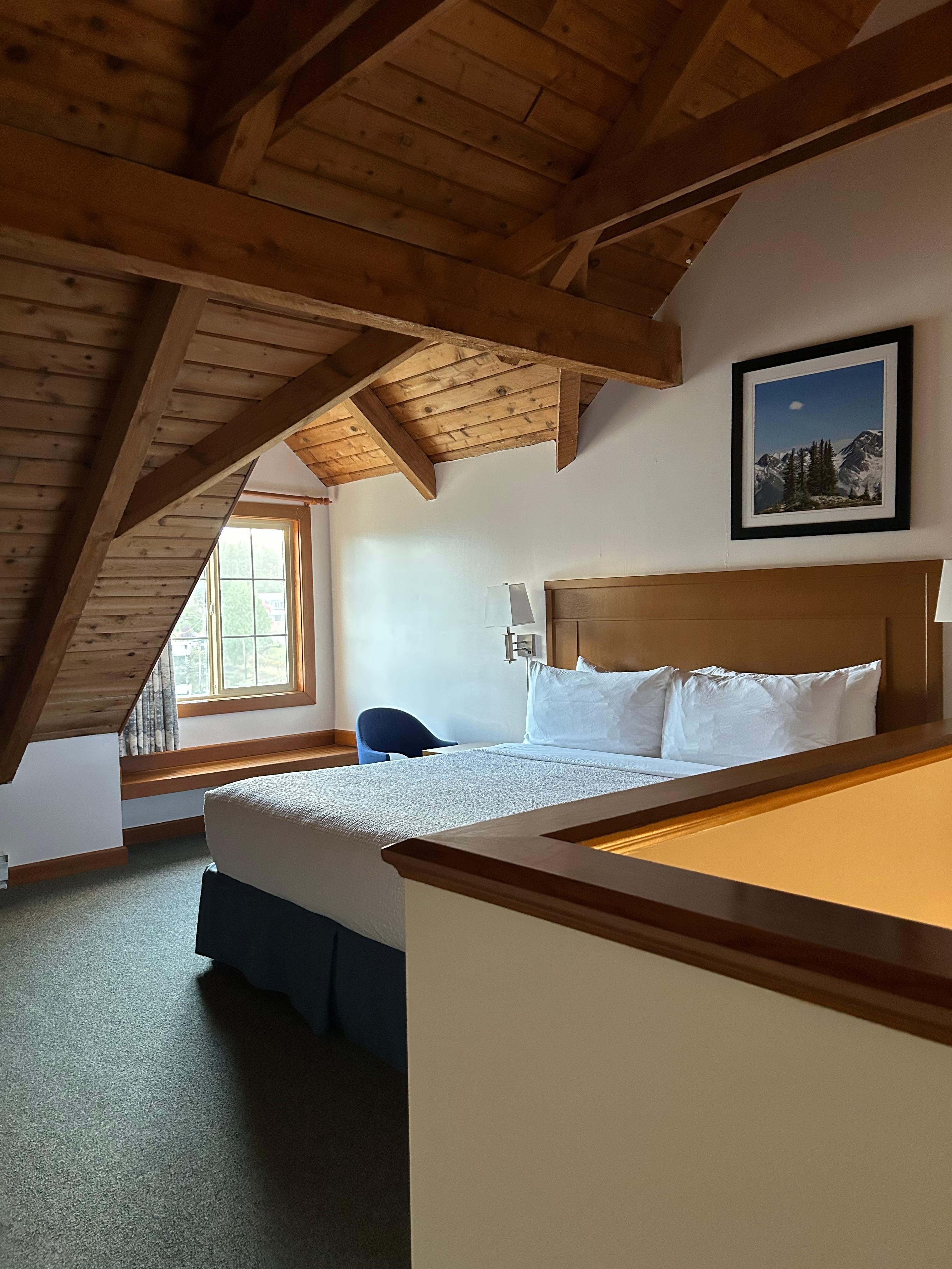 Lit King à l’étage