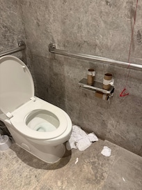 Pool toilet