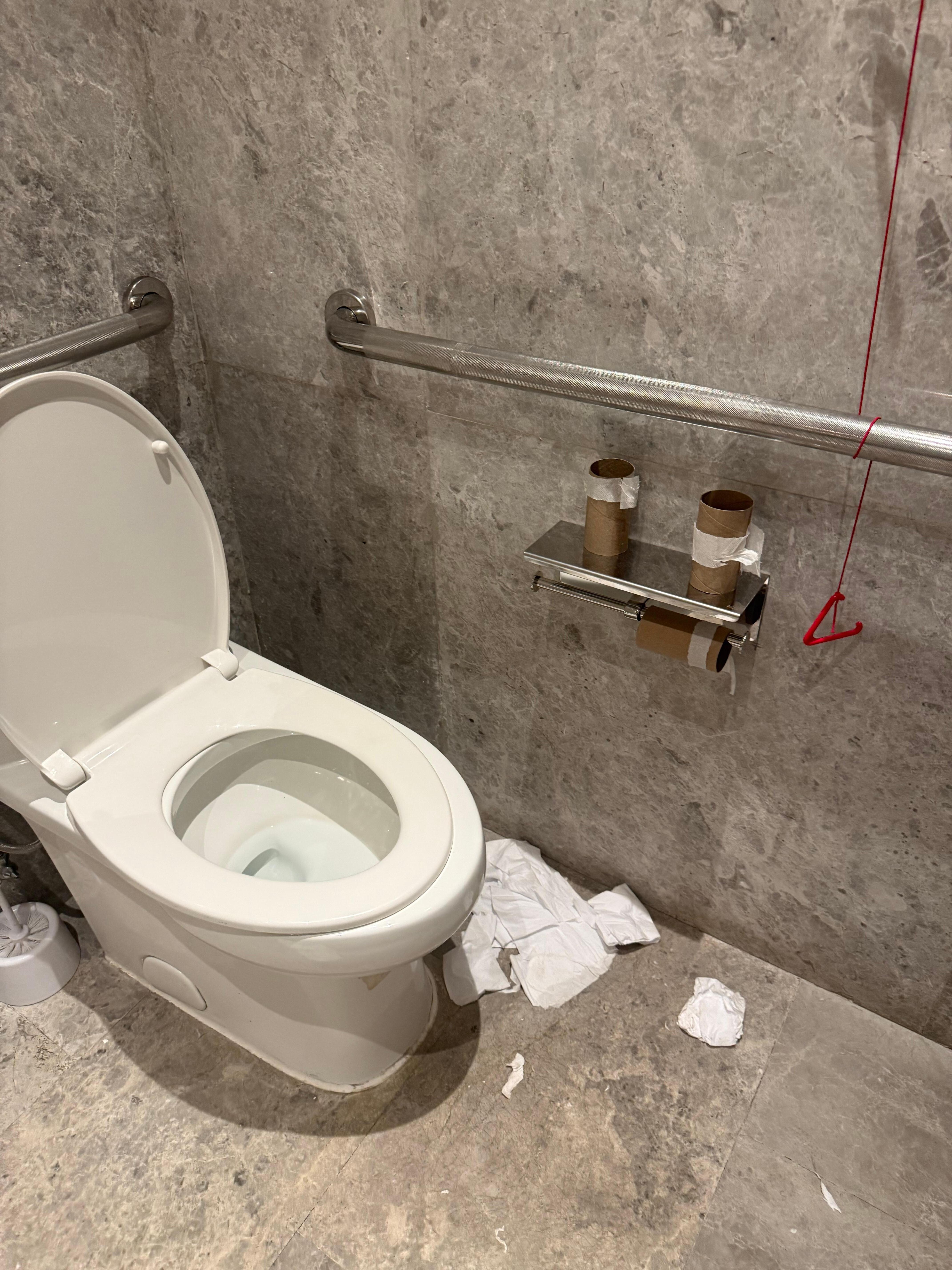 Pool toilet