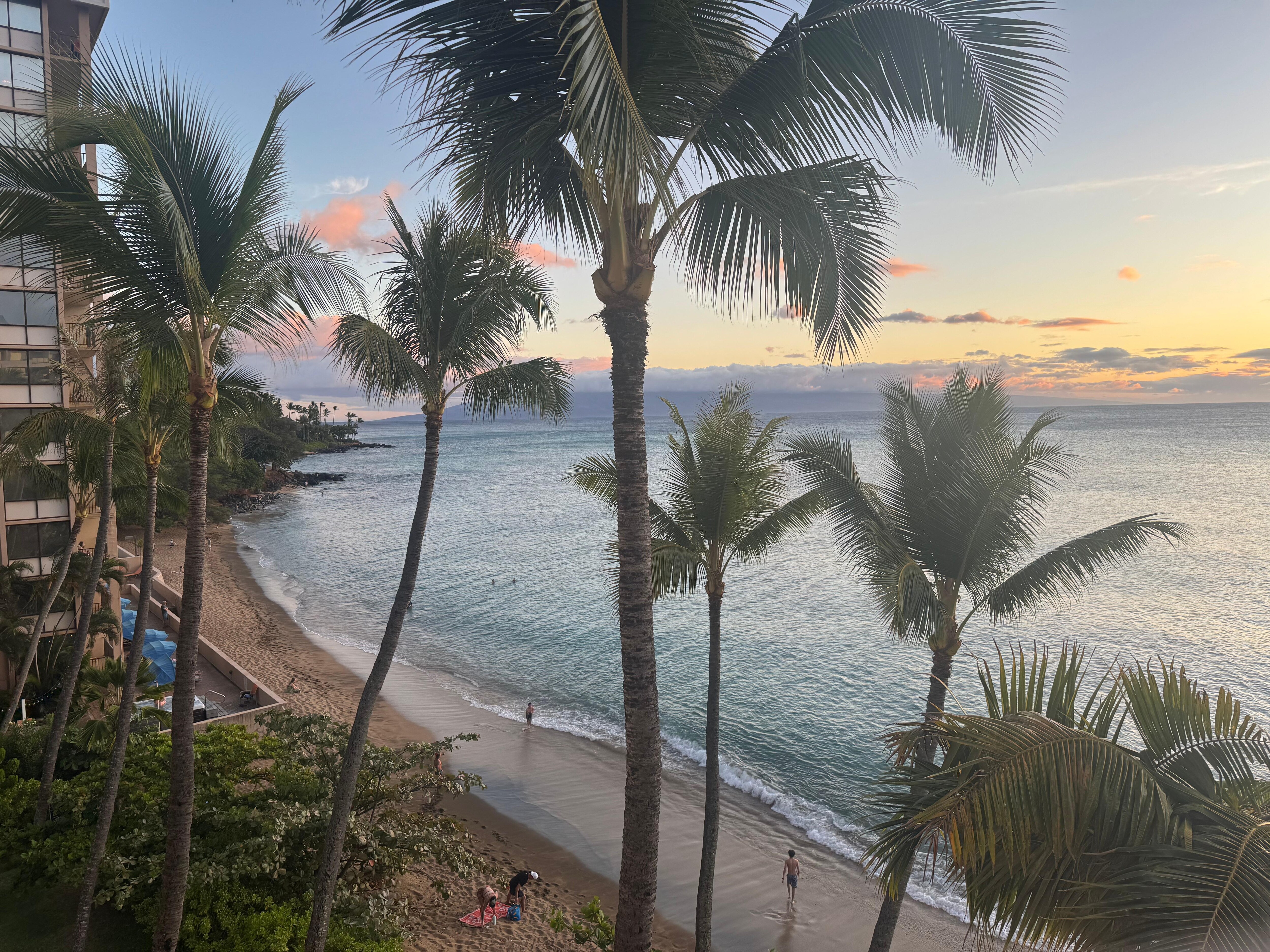 Views from the balcony